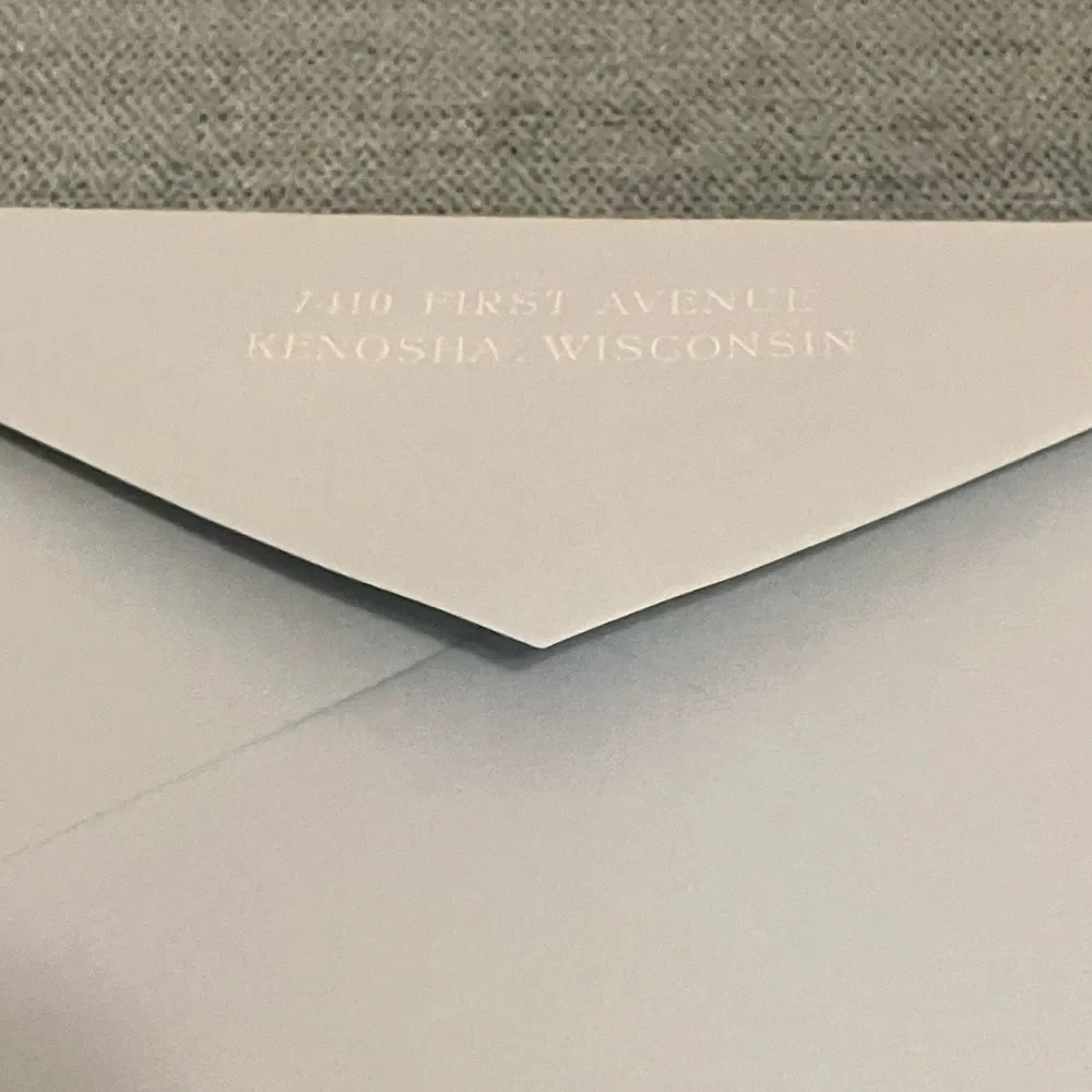 10 Blue Envelopes